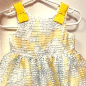 Janine & jack baby girl spring dress, 6-12mos